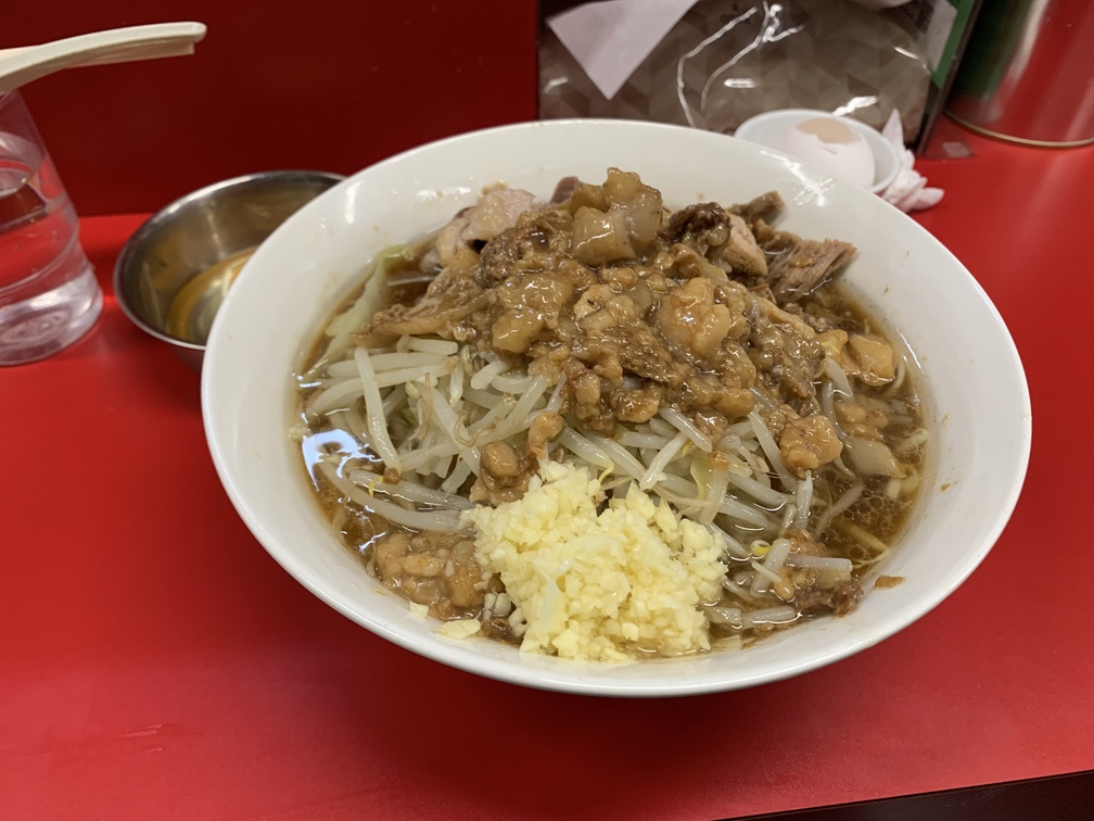 ラーメン小＋生卵