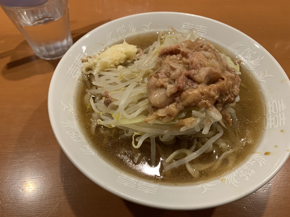 【麺屋長次郎@本八幡】豚麺